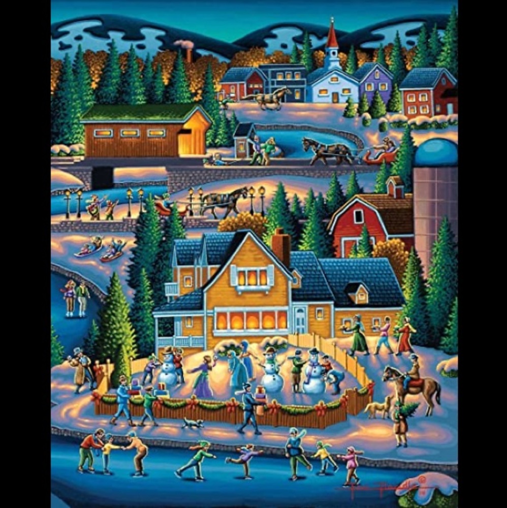 Dowdle Through the Woods 500 Piece Puzzle